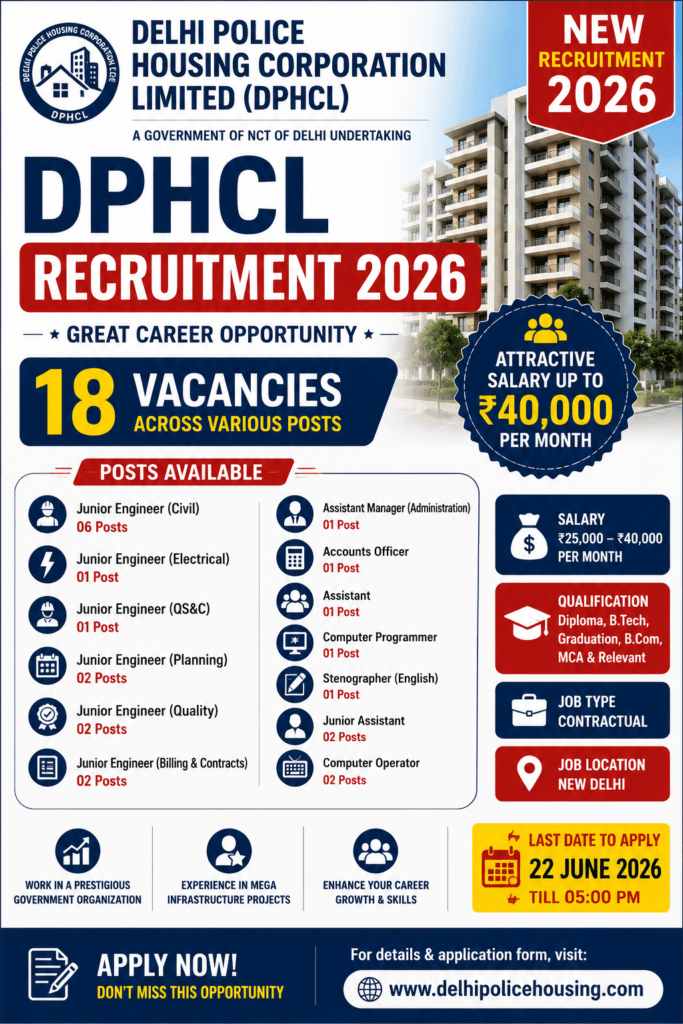 DPHCL Recruitment 2026