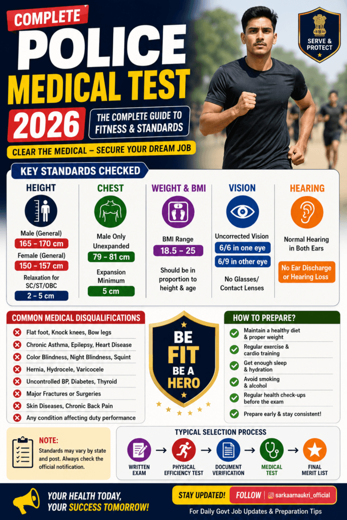 Police Medical Test