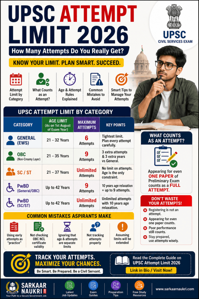UPSC Attempt Limit