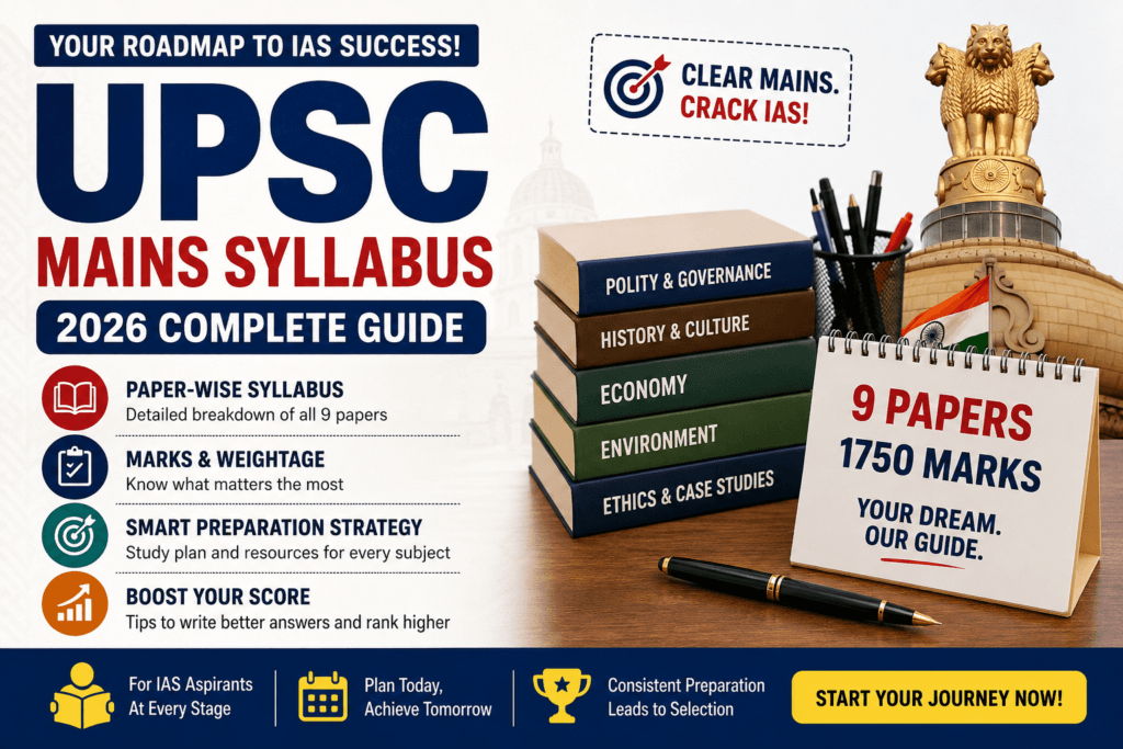 UPSC Mains Syllabus