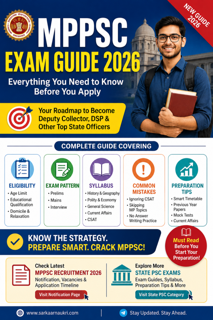 MPPSC Exam Guide 2026