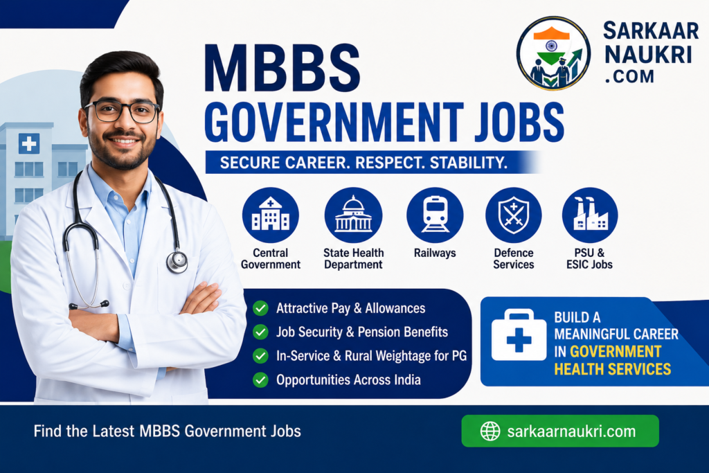 MBBS Government Jobs