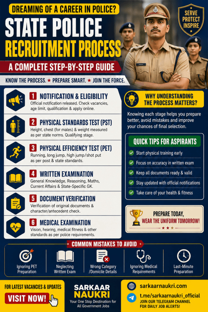 State Police Recruitment Process